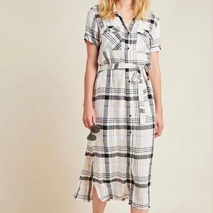 Cloth & Stone Anthropologie Hannah Midi Shirtdress